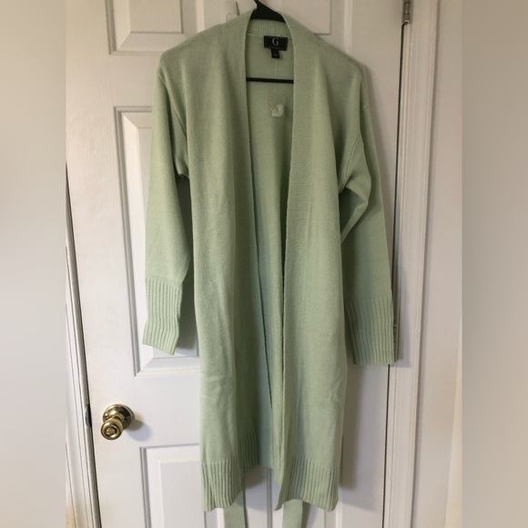 Mint green cardigan - Picture 1 of 3